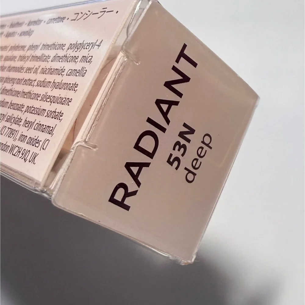 Tarte Shape Tape Radiant Concealer 53N Deep Double Duty Beauty New Sealed 10ml